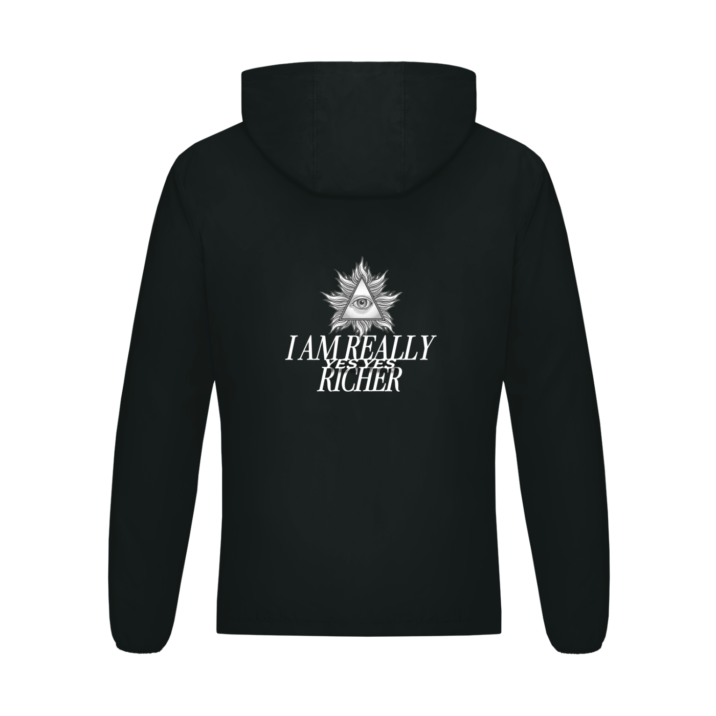 REALLY RICHER ,RR,FOUNDERS COLLECTION,LUXURY STREETWEAR,WINDBREAKER,BLACKOUT COLLECTION,FIRST EDITION,RICH LIFESTYLE